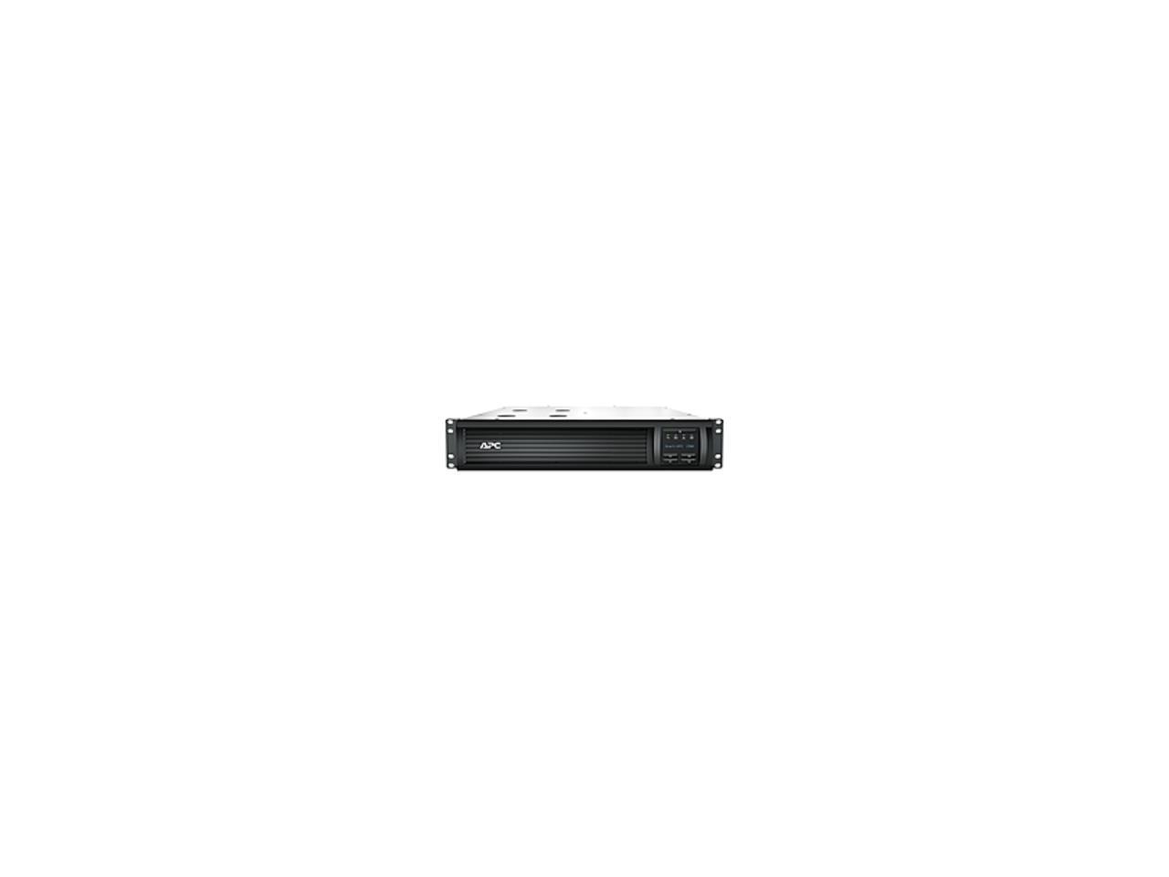APC by Schneider Electric Smart-UPS 1500VA LCD RM 2U 120V with L5-15P - 1500 VA/1000 W - 120 V AC - 7 Minute Stand-by Time - 2U - 6 x NEMA 5-15R
