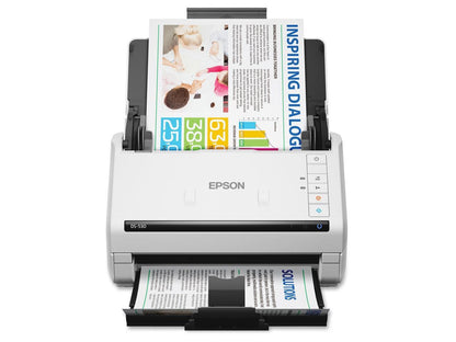 EPSON B11B236201 DS-530 - DOCUMENT SCANNER - DESKTOP - 35 PPM/70 IPM: 300 DPI BLACK & WHITE, COLO