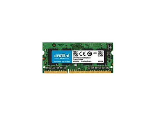 Crucial Technology CT102472BF160B.18FP 8GB DDR3L-1600 SODIMM Memory Module