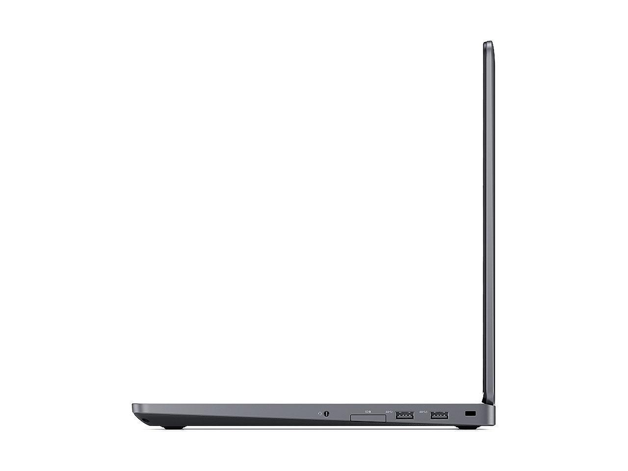 Dell Latitude E5570 Laptop Computer, 2.40 GHz Intel i5 Dual Core Gen 6, 8GB DDR3 RAM, 256GB SSD Hard Drive, Windows 10 Professional 64 Bit, 15" Screen (Grade B)