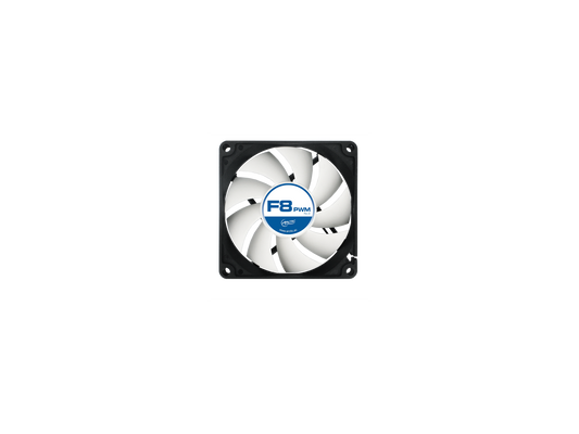 Arctic Cooling F8 PWM 4-Pin PWM fan with standard case Model AFACO-080P2-GBA01