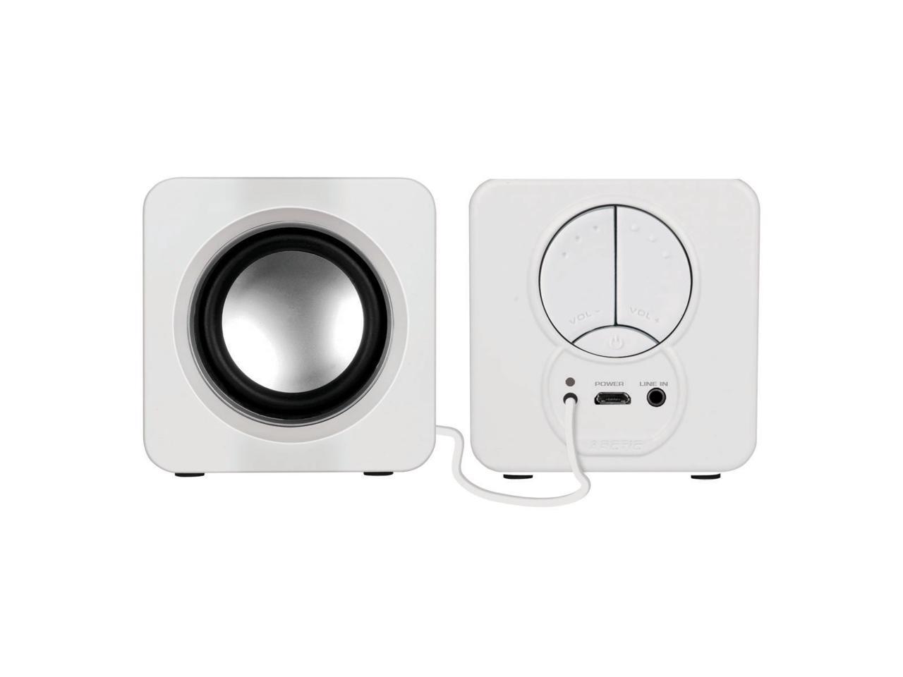 Arctic S111 BT Mobile Bluetooth V4.0 Sound-System with 2 x 2 W RMS Retail Packaging Color White Model SPASO-SP009WH-GBA01