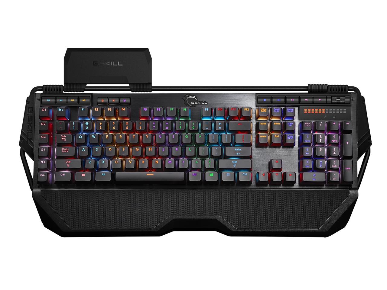 G.Skill Cherry MX Red RGB Mechanical Gaming Keyboard UK Layout Model GK-KCL1C4-KM780S10UK