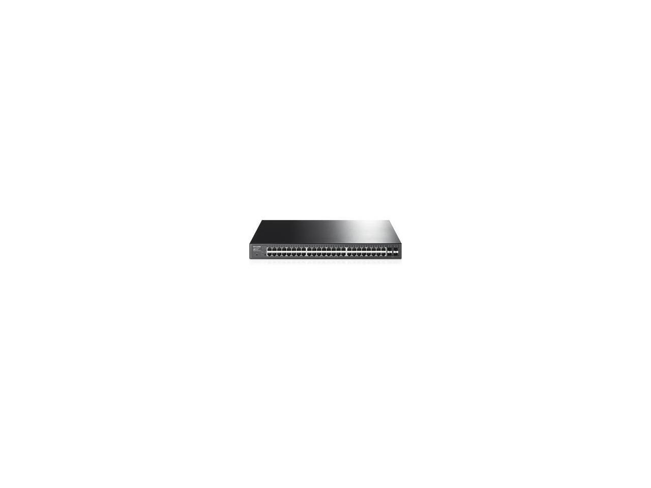 Tp-Link Jetstream 48-Port Gigabit Smart Poe+ Switch With 4 Sfp Slots
