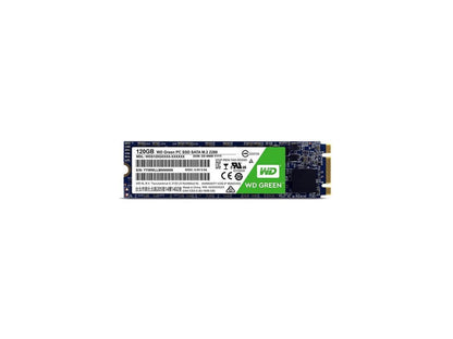 Western Digital - WDS120G1G0B - WD Green WDS120G1G0B 120 GB Solid State Drive - M.2 2280 Internal - SATA (SATA/600) -