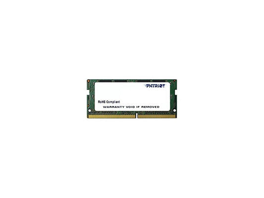 Patriot Signature Line 16GB 260-Pin DDR4 SO-DIMM DDR4 2400 (PC4 19200) Memory (Notebook Memory) Model PSD416G24002S