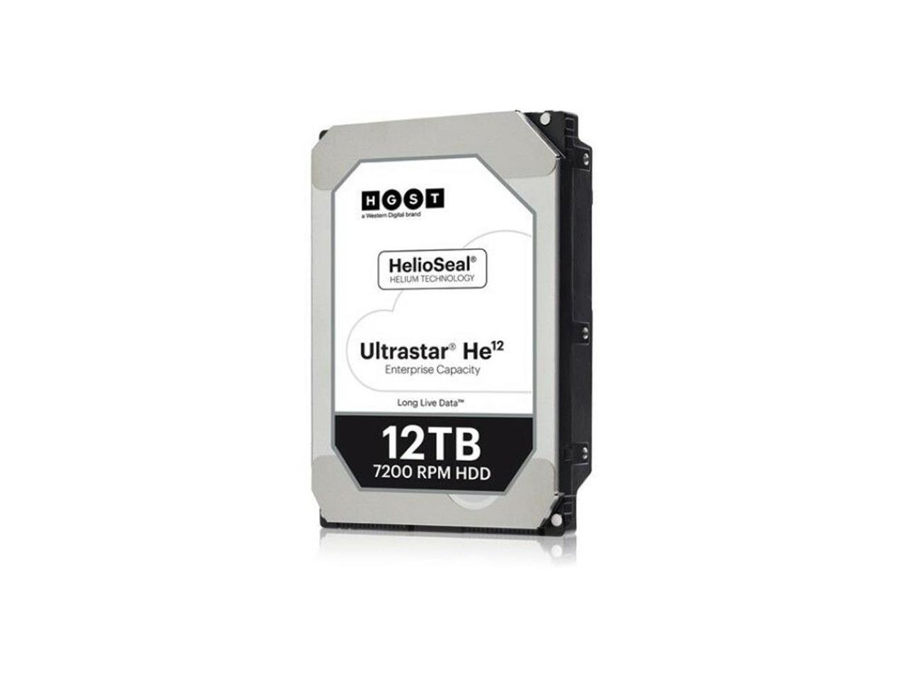 HGST 0F30141 12TB 12000GB 7200RPM SATA 4KN ISE HE12