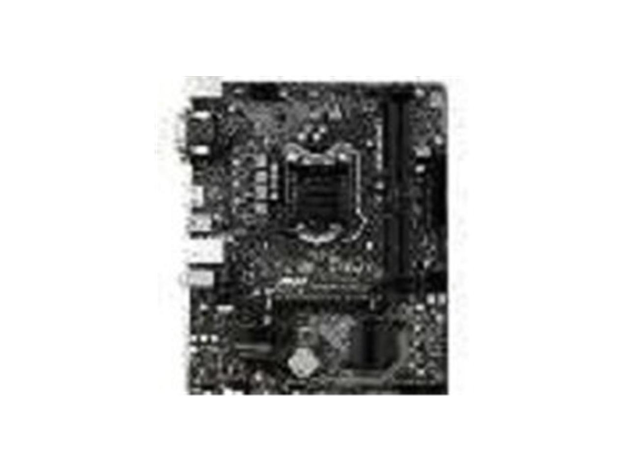 MSI H310MPROVDHP MATX Motherboard with DVI, HDMI