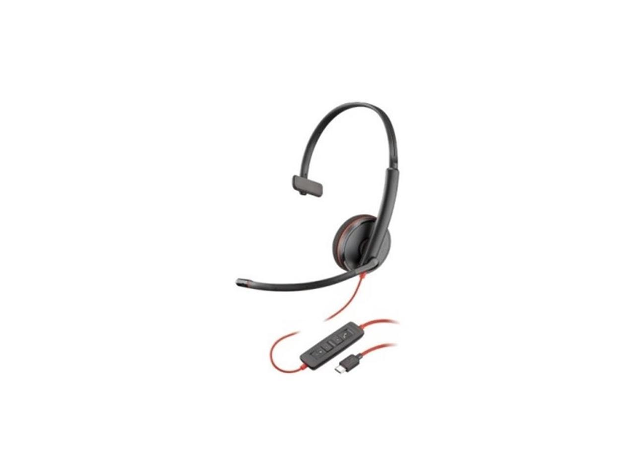 POLY 209748-101 Blackwire C3210 USBC Headset