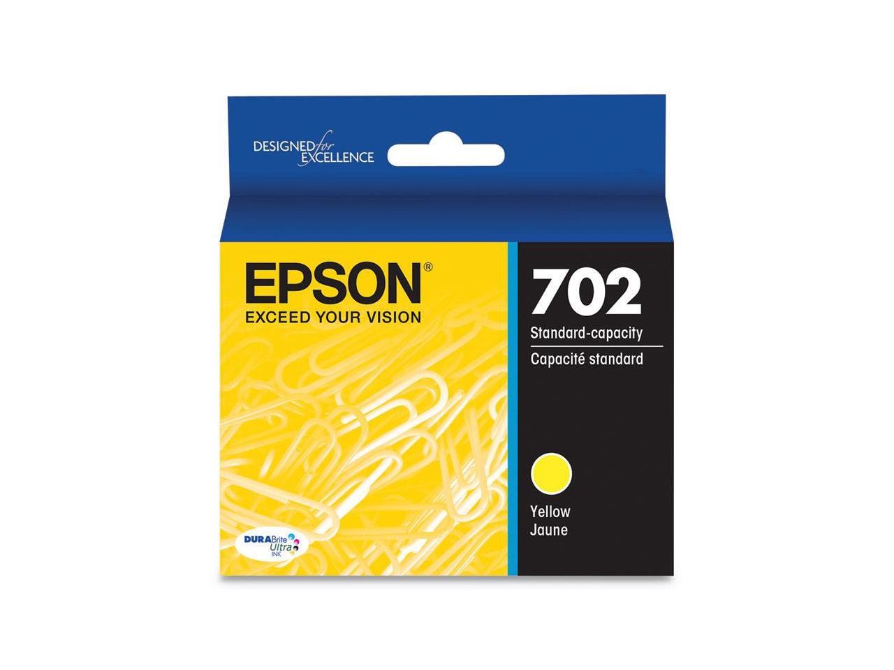 Epson Durabrite Ultra T702 Ink Cartridge - Yellow