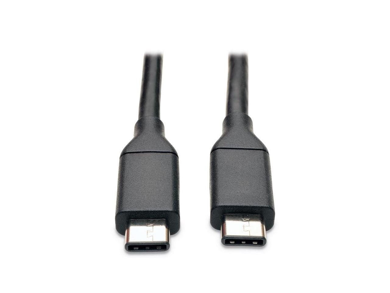 Tripp Lite U420-003 Black USB 3.1 Gen 1 (5 Gbps) Cable, USB Type-C (USB-C)