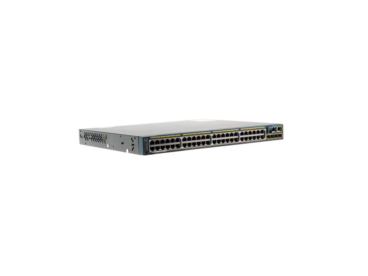 Cisco WS-C2960S-48LPS-L Catalyst 2960 48-Port Lan Ba