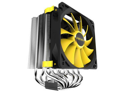 Reeven Justice High Performance 6 Heatpipes Copper Base 120mm CPU cooler