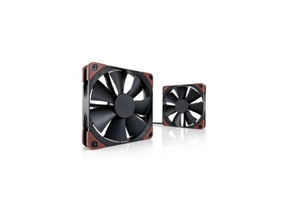 Noctua NF-F12 iPPC 3000 PWM, 4-Pin, Heavy Duty Cooling Fan with 3000RPM (120mm, Black)