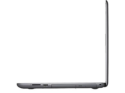 Dell Inspiron 15.6" LED-Backlit Display Laptop PC Intel i5-7200U Processor 8GB DDR4 RAM 256GB SSD DVD-RW Backlit-keyboard HDMI 802.11ac Webcam Bluetooth Windows 10-Gray