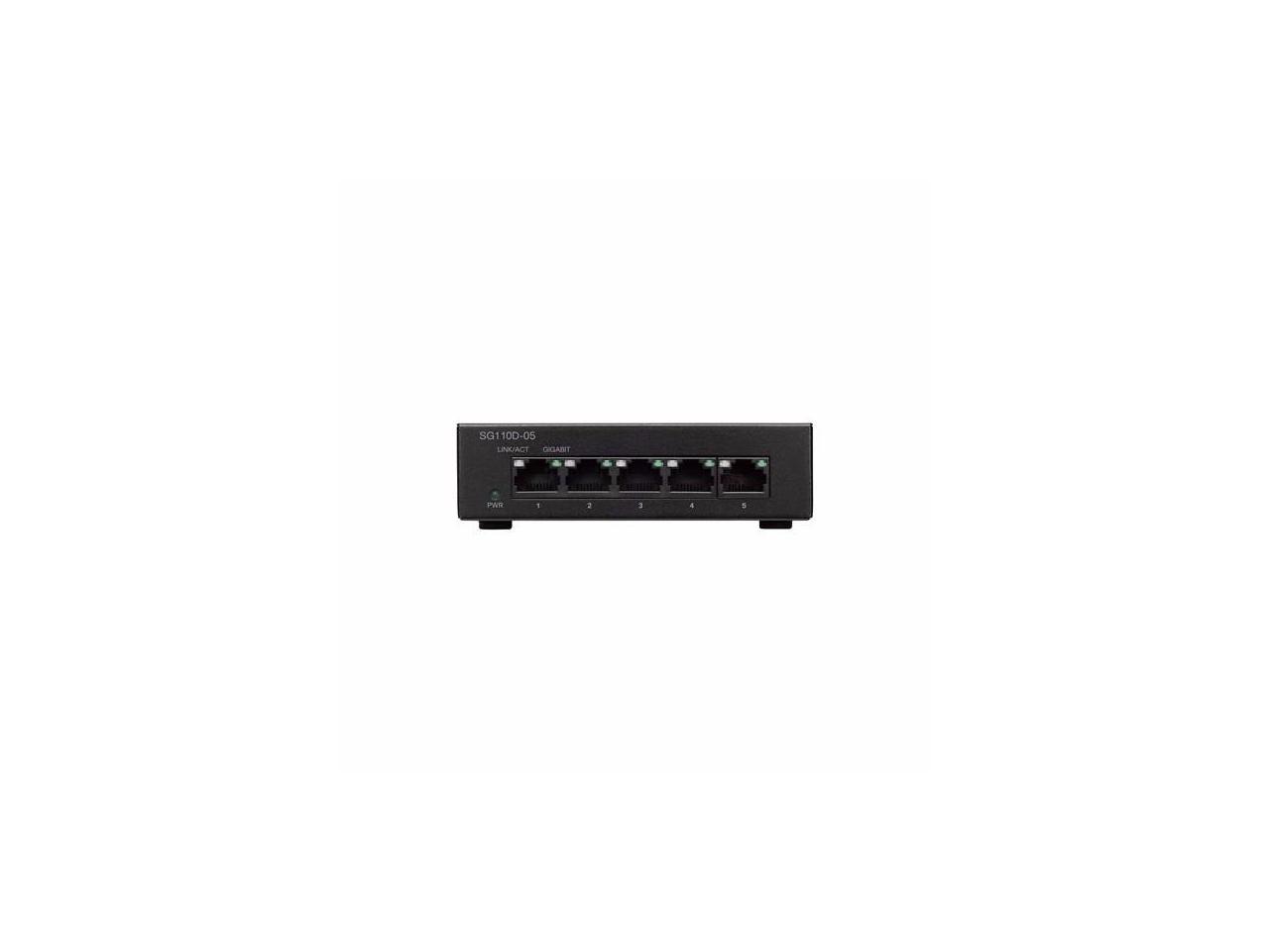 CISCO SMALL BUSINESS SG110D-05 - SWITCH - 5 PORTS - UNMANAGED