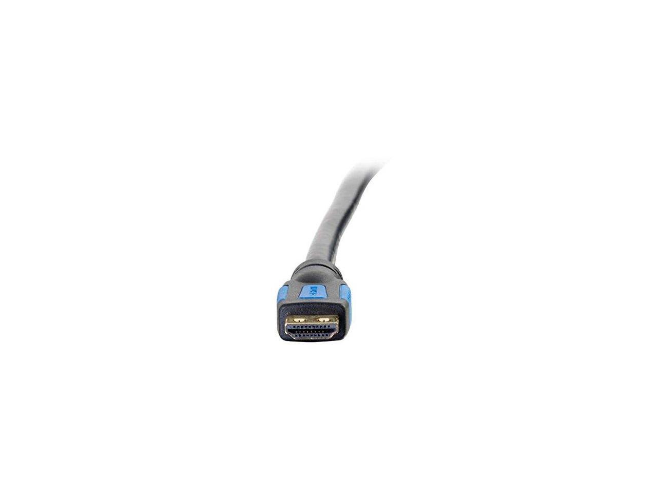 C2G 29683 4K UHD High Speed HDMI Cable (60Hz) with Gripping Connectors, Black (25 Feet, 7.62 Meters)