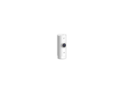 D-Link Mini HD Wi-Fi Indoor Camera - HD Resolution - Night Vision - Remote Access - White (DCS-8000LH)