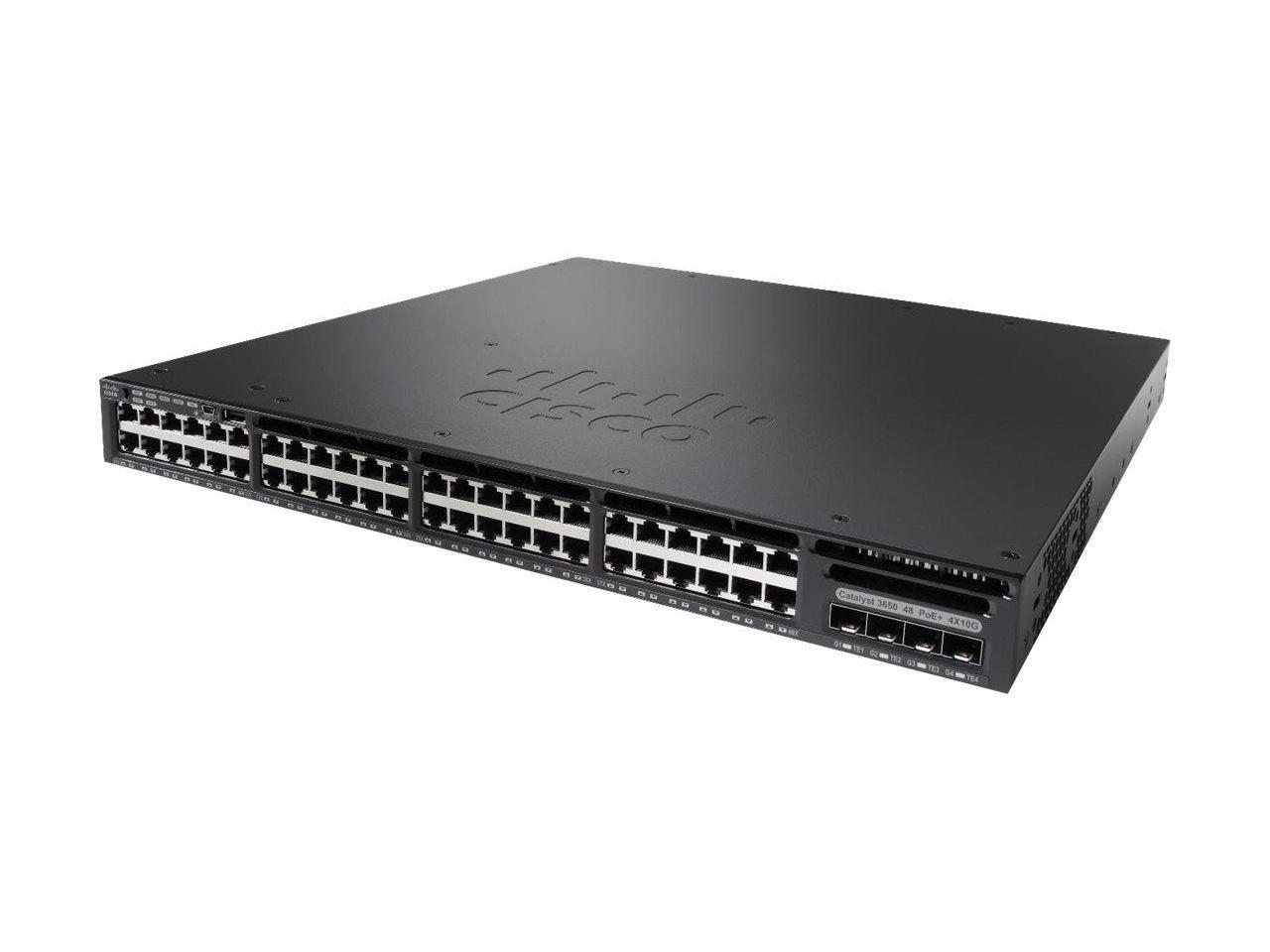 Cisco Catalyst WS-C3650-48PQ Ethernet Switch
