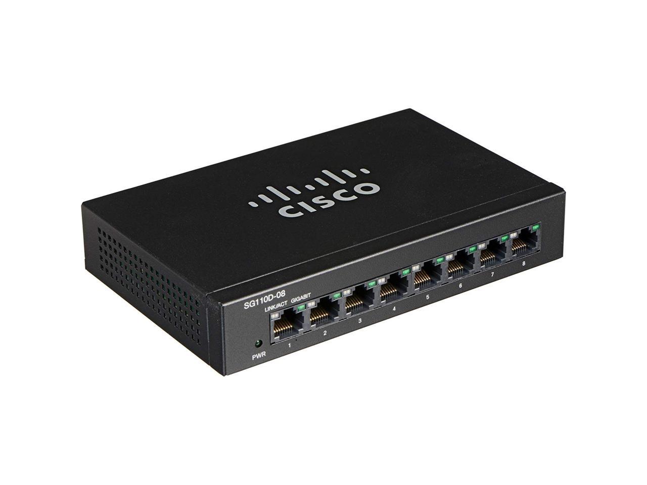SG110D-08 8-PORT GIGABIT
