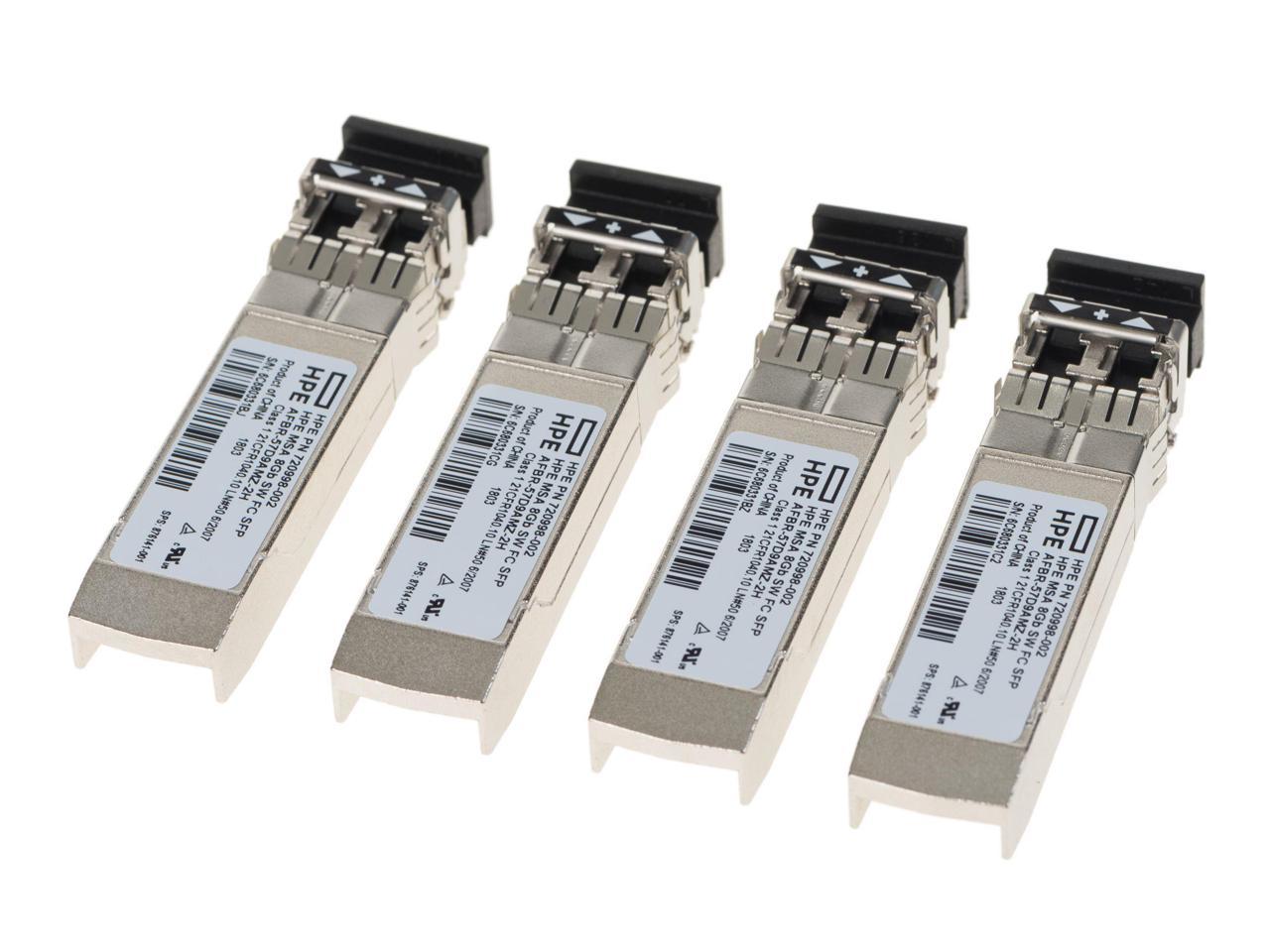 HP C8R23B Sfp+ Transceiver Module - 8Gb Fibre Channel (Short Wave) - Fibre Channel (Pack Of 4)