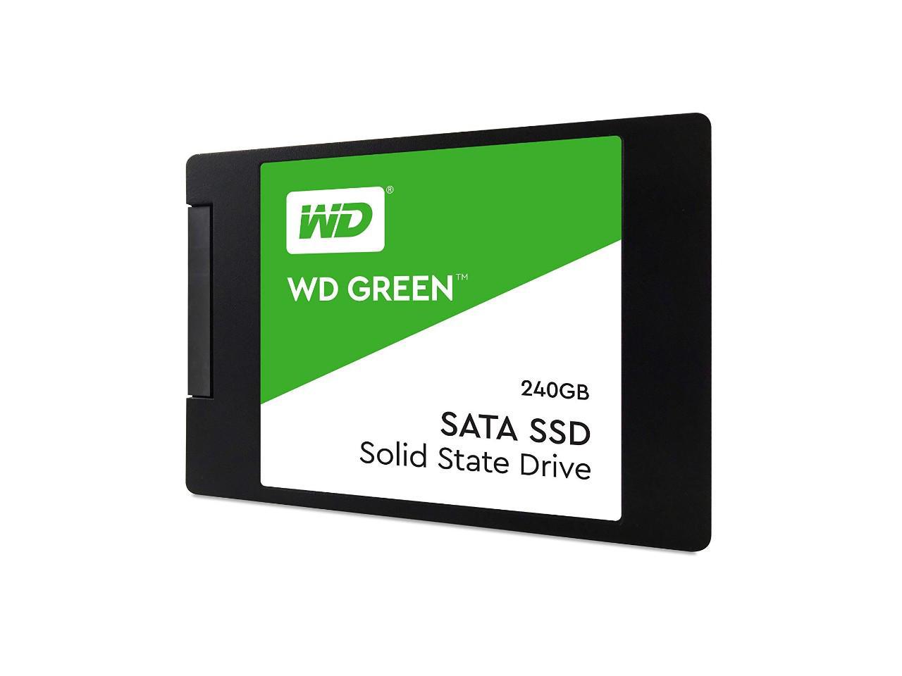WD Green 2.5" 240GB SATA III Internal Solid State Drive (SSD) WDS240G1G0A