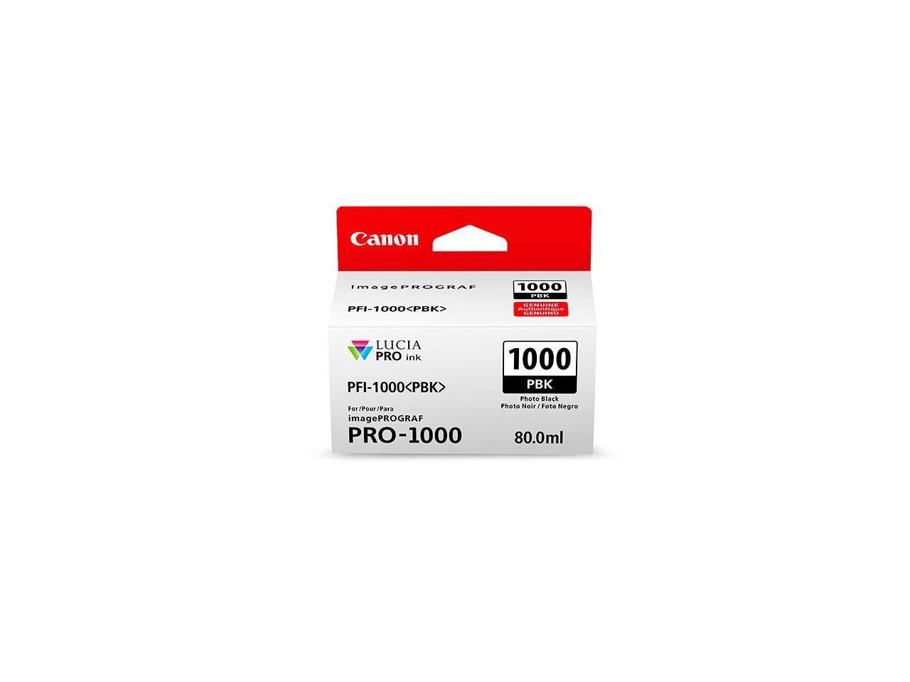 Canon PFI-1000 PBK Photo Black LUCIA PRO ink for imagePROGRAF PRO-1000 #0546C002