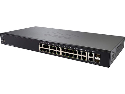 Cisco Sg250-26Hp 26-Port Gigabit Poe Smart Switch