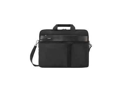 Targus Lomax Carrying Case (Briefcase) for 16" Notebook, Ultrabook, Accessories, Document, iPad, Tablet, Digital Text Reader - Black