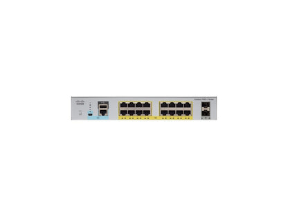 Cisco Catalyst WS-C2960L-16PS-LL Ethernet Switch - 16 Ports - Manageable - 2 x Expansion Slots - 10/100/1000Base-T, 1000Base-X - Uplink Port - Modular - 16 x Network, 2 x Uplink - Twisted Pair, Optica