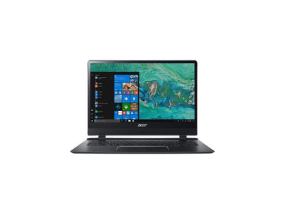 Acer Swift 7 SF714-51T-M871 14" Touchscreen LCD Notebook - Intel Core i7 (7th Gen) i7-7Y75 Dual-core (2 Core) 1.30 GHz - 8 GB LPDDR3 - 256 GB SSD - Windows 10 Pro 64-bit - 1920 x 1080 - In-plane Switching (IPS) Technology, CineCrystal