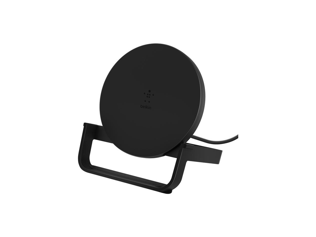 BELKIN COMPONENTS F7U083TTBLK BOOSTUP WIRELESS CHARGING STAND,FAST APL SMSG,BLK