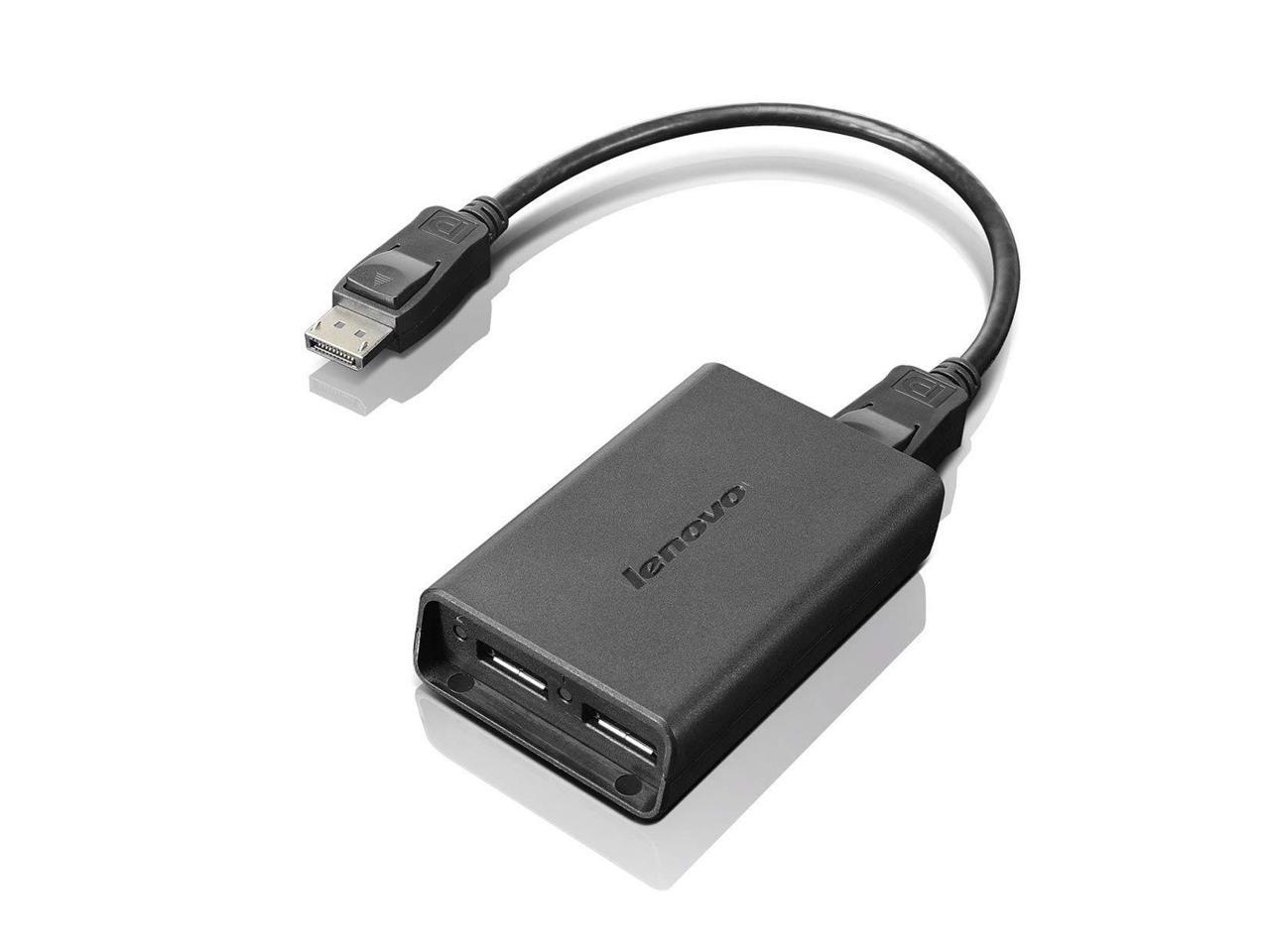 Lenovo 0B47092 Displayport to Dual-Displayport Adapter