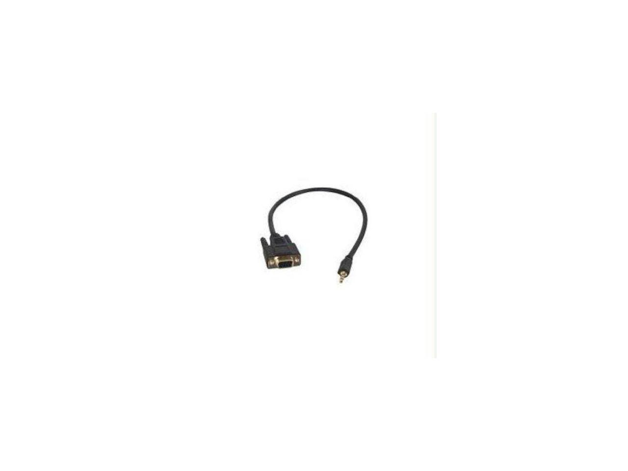 C2G 02445 1.5FT VELOCITY™ DB9 FEMALE TO 3.5MM MALE ADAPTER CABLE