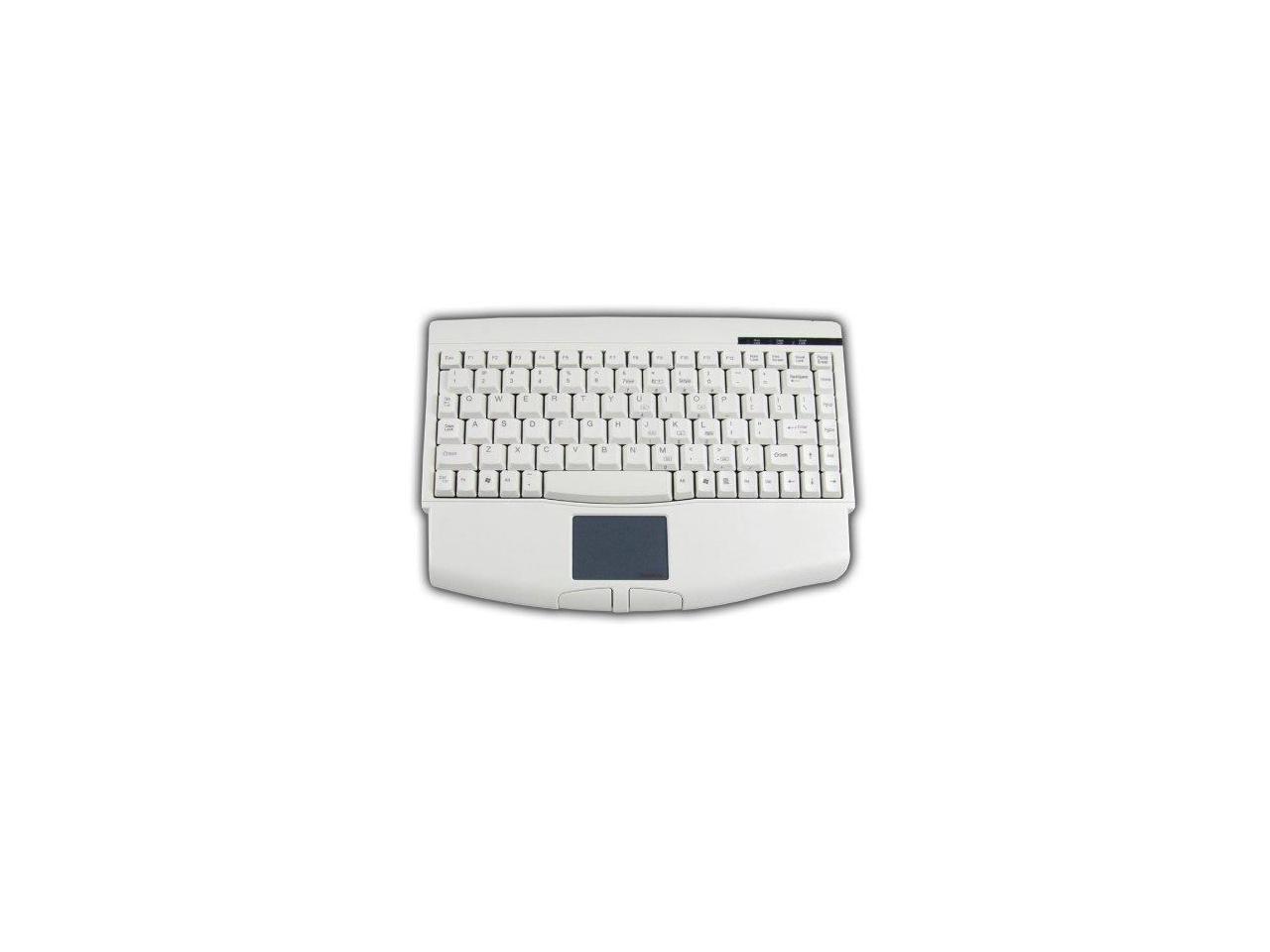 Adesso Mini Touchpad USB Keyboard for Windows with Wrist Rest (ACK-540UW)