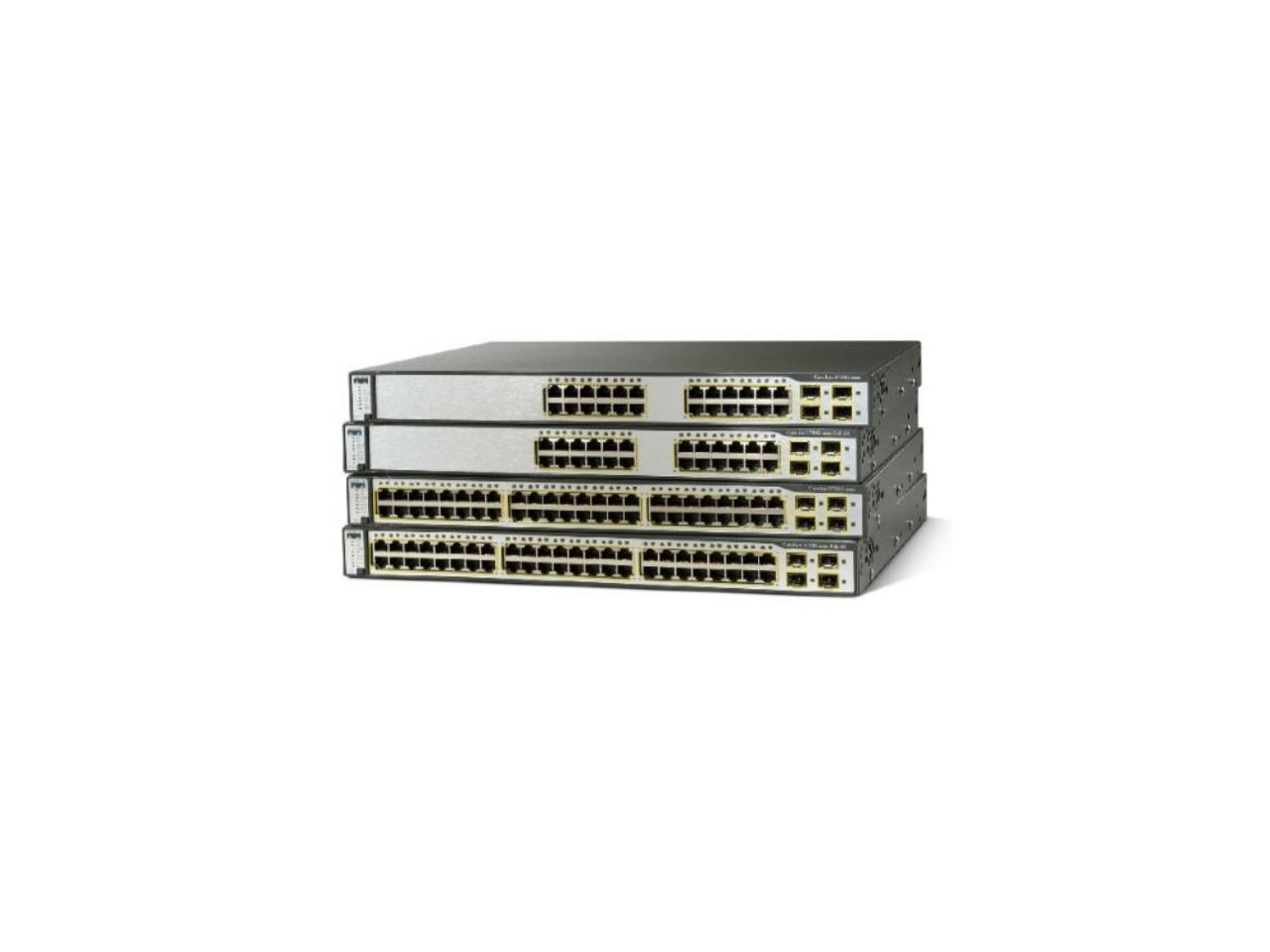 Cisco WS-C3750G-12S-S CATALYST 3750 12 SFP STANDARD Switch