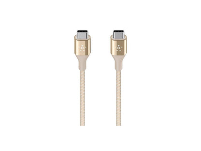 Belkin F2CU050bt04-GLD MIXIT USB-C Cable (USB Type-C) 4 ft, GOLD