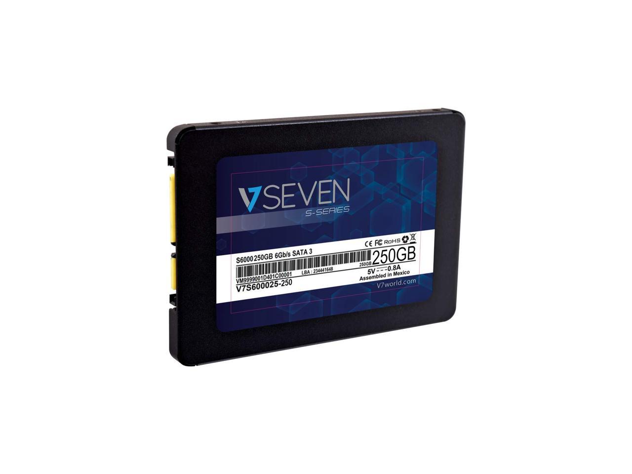 V7 S V7s600025-500 500 Gb Solid State Drive - 2.5" Internal - Sata (Sata/600) - Taa Compliant