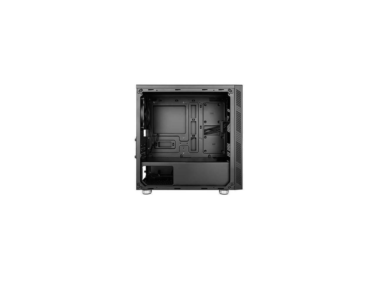 Antec Value Solution Series VSK10, Highly Functional Micro-ATX Case, 280 mm