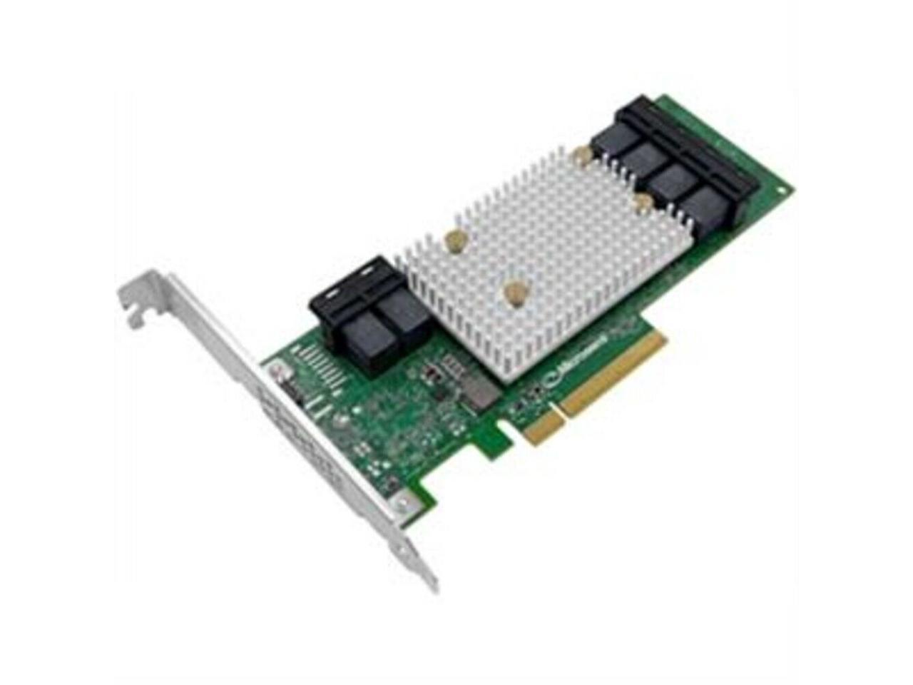 Adaptec 2293800-R Controller Card AHA--1100-24i 24 Internal 12Gbps 8xPCIe Gen3