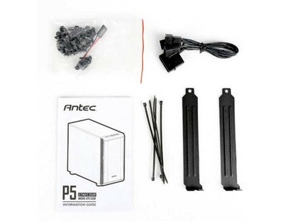 Antec P5 Case Ultimate Silent Mini Tower micro-ATX ITX USB3.0x2 4 Expansion