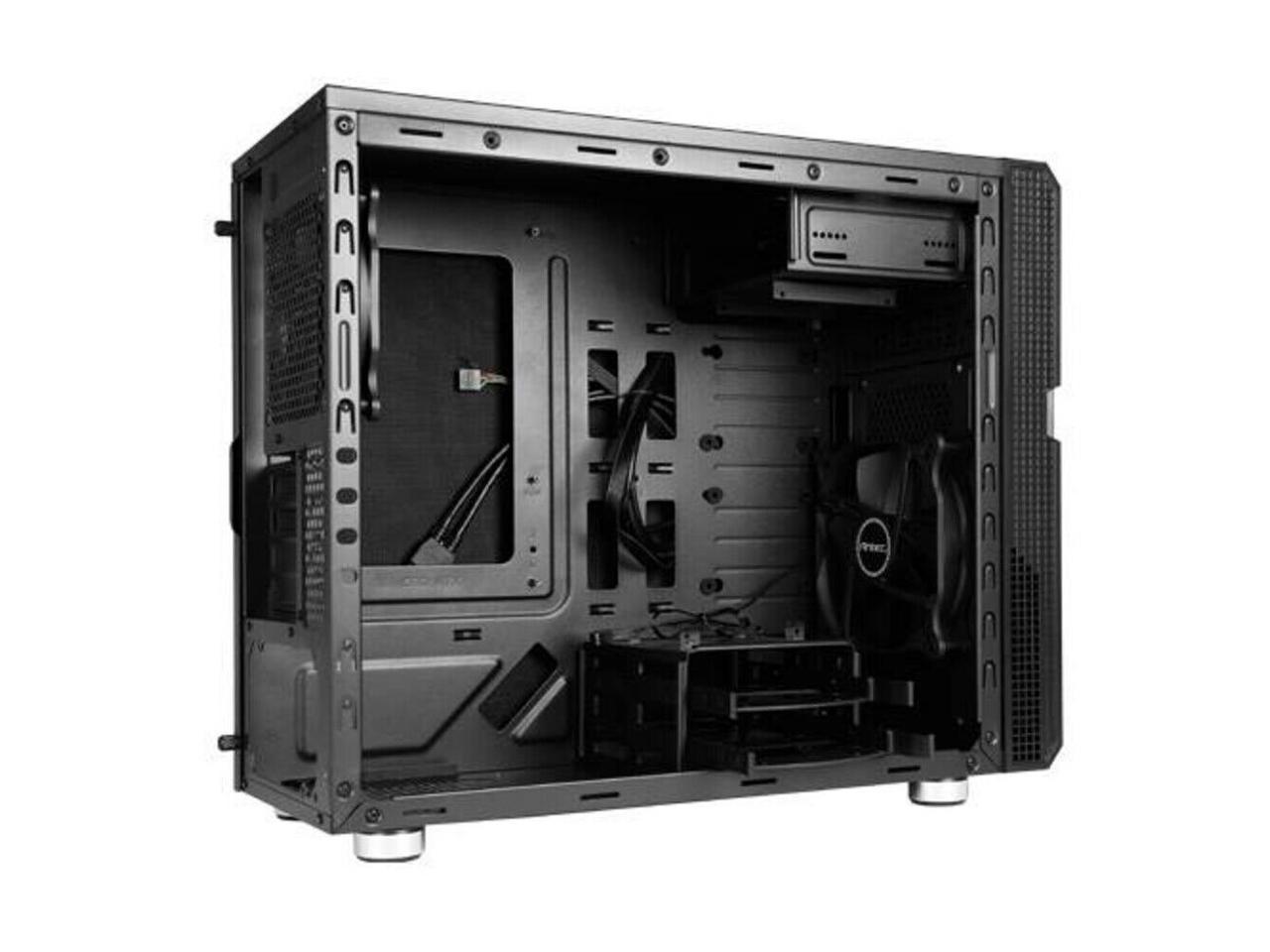 Antec P5 Case Ultimate Silent Mini Tower micro-ATX ITX USB3.0x2 4 Expansion
