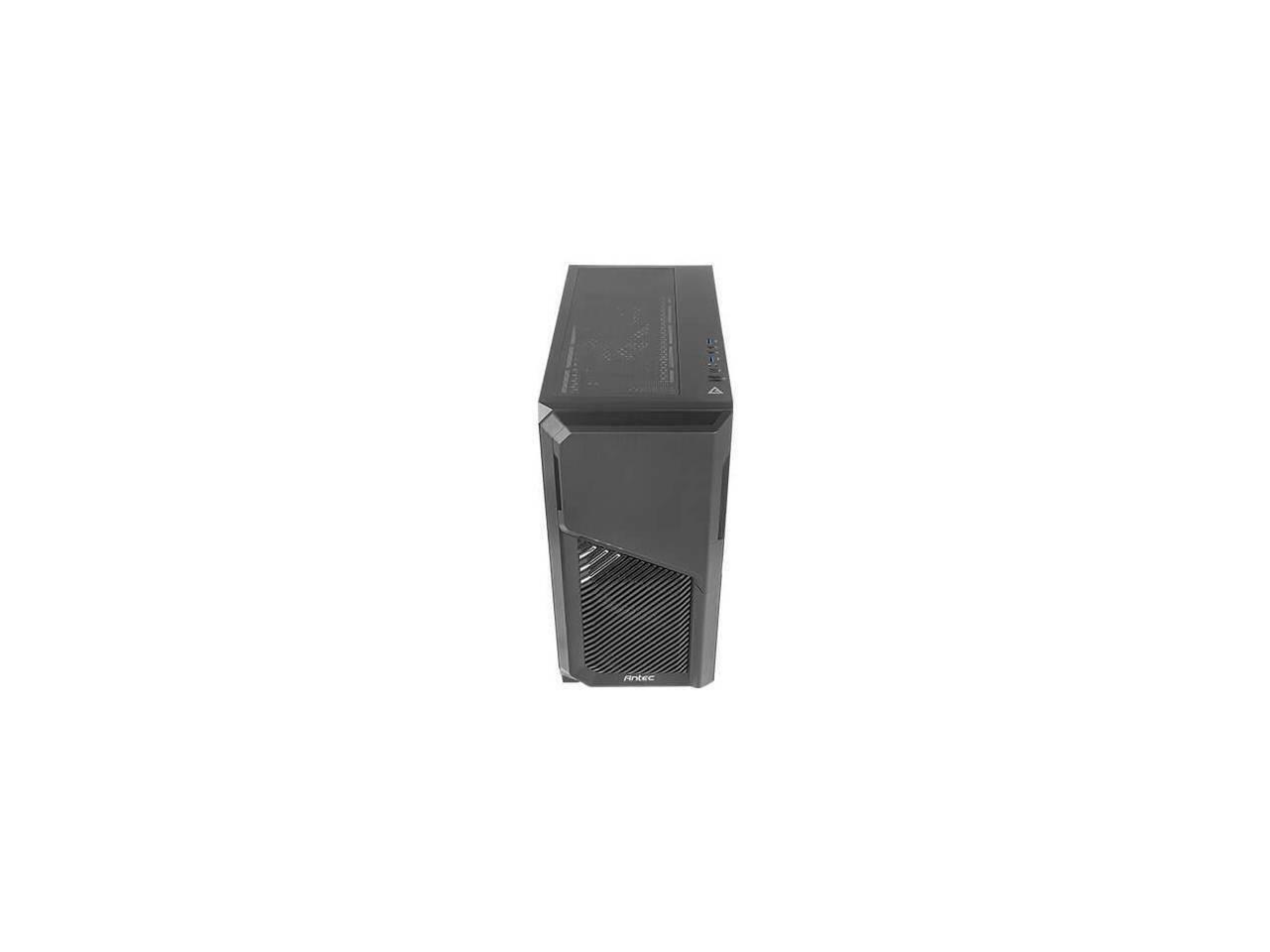 Antec Dark Phantom DP502 FLUX, Mid Tower ATX Gaming Case, Tempered Glass Side