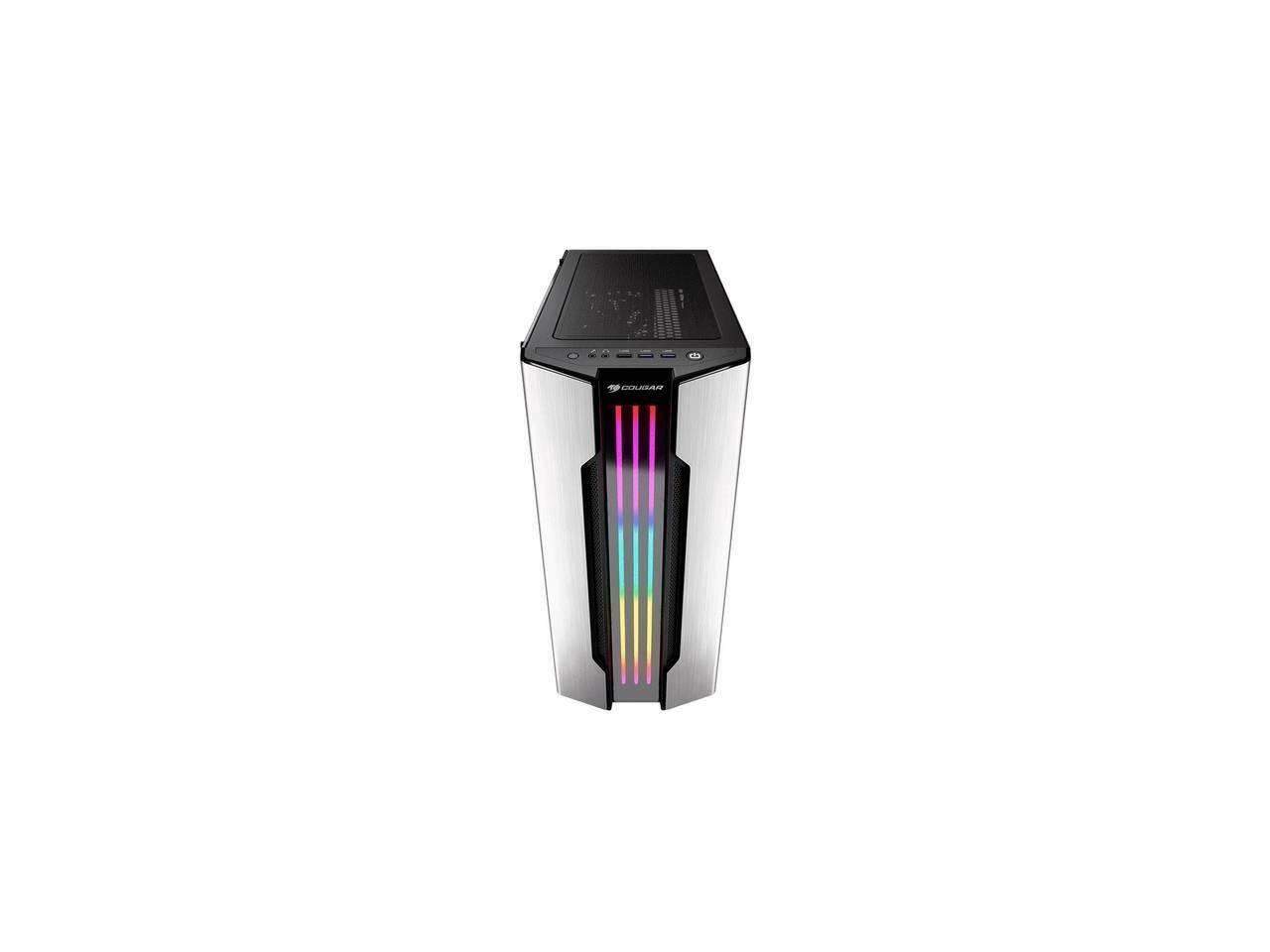 Cougar Gemini S Silver No Power Supply Mid Tower Case w/ Window (Sliver)
