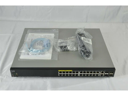 NEW SG550X-24MP CISCO SG550X-24MP 24-PORT GIGABIT POE STACKABLE LAYER 3 SWITCH