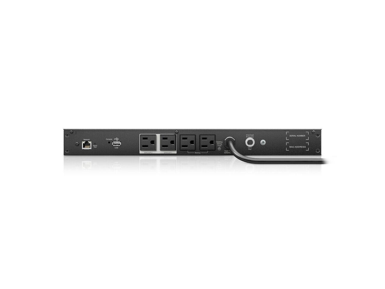 APC BY SCHNEIDER ELECTRIC SCL500RM1UNC SMART-UPS LI-ION SHORT DEPTH 500VA 120V
