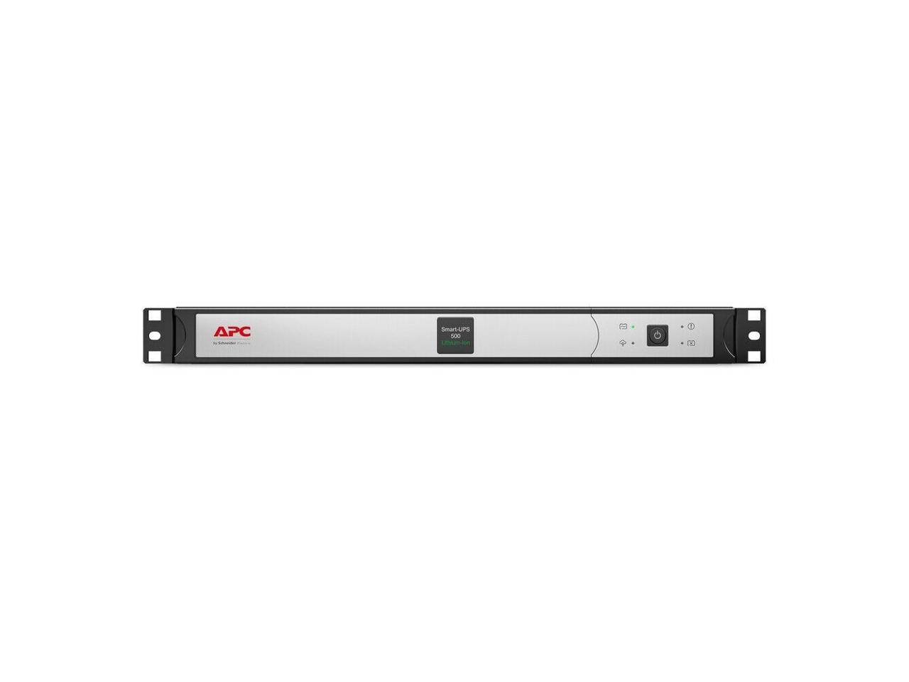 APC BY SCHNEIDER ELECTRIC SCL500RM1UNC SMART-UPS LI-ION SHORT DEPTH 500VA 120V