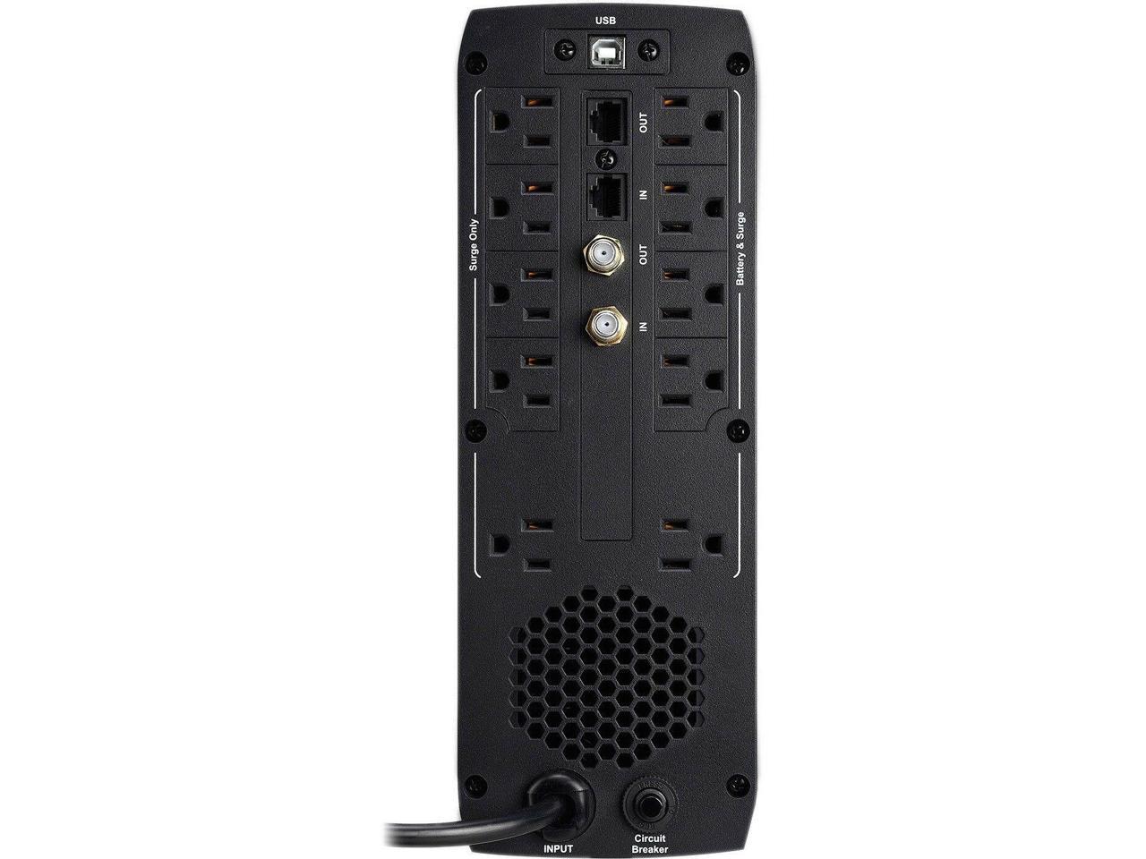 V7 Ups UPS1TW1500-1N 1500va Ups Tower Lcd 5ups Perp 5surge 120v (ups1tw15001n)