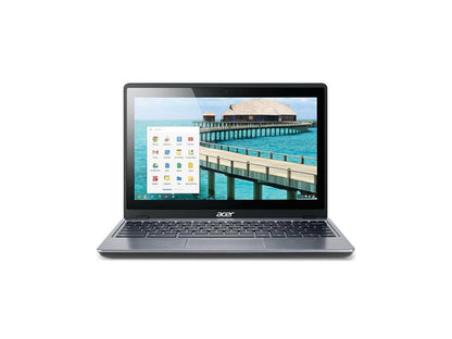 Acer C720P-2625 11.6" Chromebook Intel 2955U 1.40GHz Dual Core 4GB-DDR3 16GB-SSD