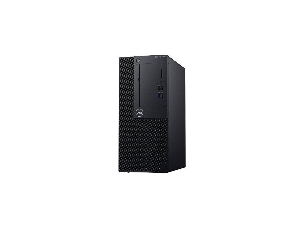 Dell OptiPlex 3000 3060 Desktop Computer - Intel Core i5 (8th Gen) i5-8500 3 GHz - 8 GB DDR4 SDRAM - 1 TB HDD - Windows 10 Pro 64-bit (English/French/Spanish) - Mini-tower